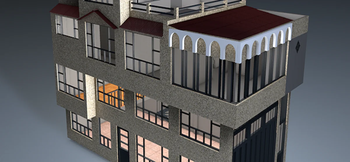 Casa a escala 3D (Proyecto real)